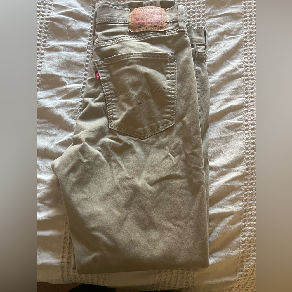 Men's Tan Jeans
